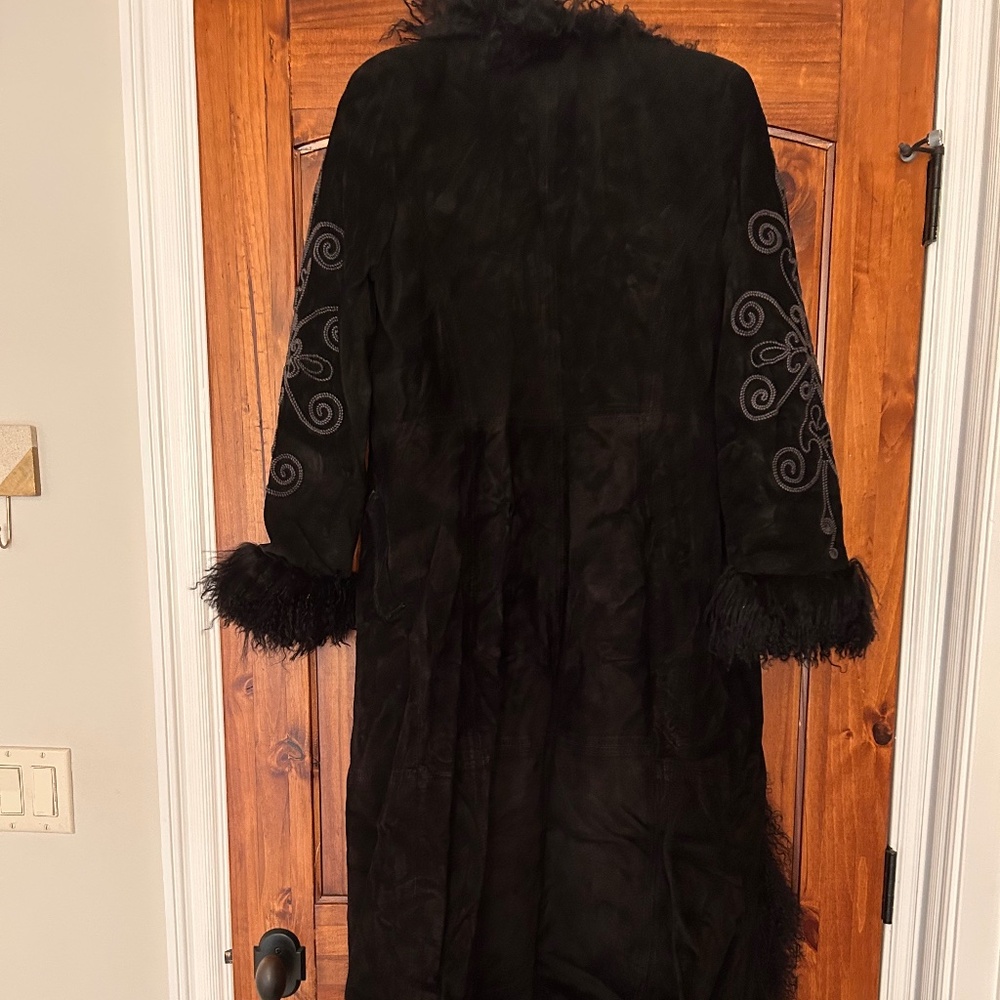 Double D Ranch Suede Coat